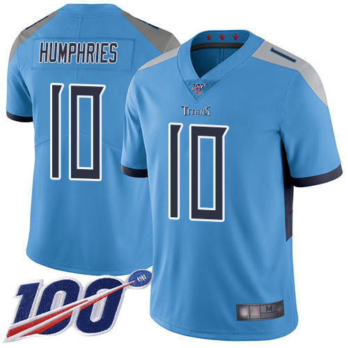 Tennessee Titans Limited Light Blue Men Adam Humphries Alternate Jersey NFL Football 10 100th Season Vapor Untouchable